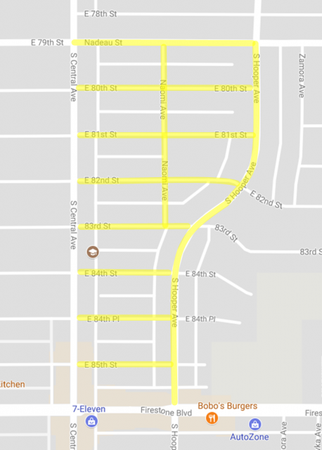 outline of previous Florence-Graham Project