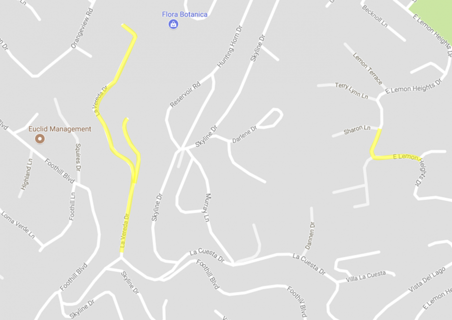 outline of Cowan Heights Project